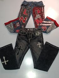 Y2K Flare Jeans RV # 1750