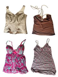 Y2K cami tops
