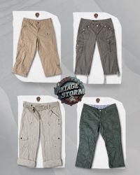 Y2K Cotton Cargo Capri