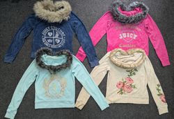Juicy Couture Velour Fur Hooded Zip Hoodie | Women..