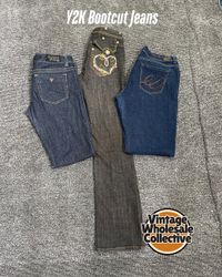 🔴 Y2K Bootcut Jeans - (10/10)