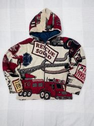 Upcycle Tapestry Zip Thru Jacket