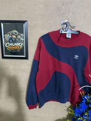 upcycle authentic Adidas sweashirts 🐒🐒🐒