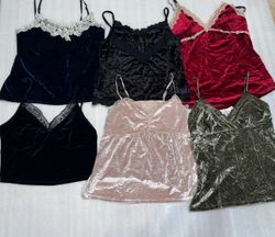 Velvet camisole
