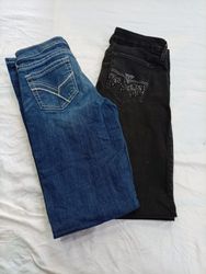 CR12614 Y2K Flare Jeans