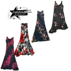 Y2k Unique Girl Maxi Dress B2F-134