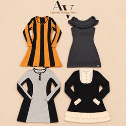 Winter collection for Women's Knitwear Midi Dresse..
