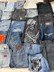 hiphop y2k mix jorts 75 pieces