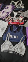 Sports bra mix brands Nike athletic works champion..