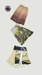 Y2k earthy tone skirts WR2167