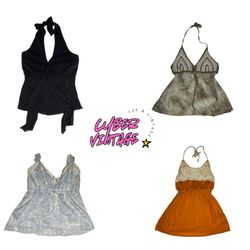 Y2K Boho Babydoll & Halter Tops | Vintage Wholesal..