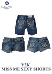 Y2K Miss Me Sexy Shorts - EV0070