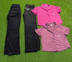 7468 - Juicy Couture Button up and Flare Trousers