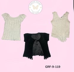 Blouses en poly vintage Crosia | Collection femmes..