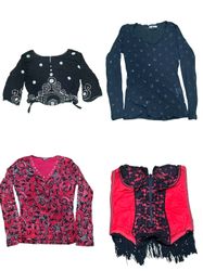Y2K Gothic And Alternative Tops Mix