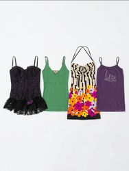 Y2K cami tops