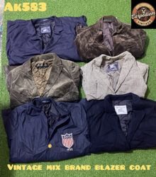 Vintage mix brand blazer coat ak583