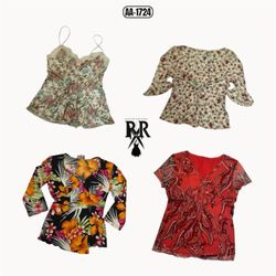 Y2k Baby In Pink Mix Tops (AA-1724)