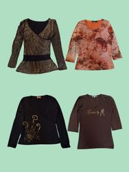 Y2k full sleeves Tops (TM068)