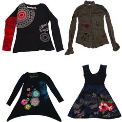Desigual Printed T-Shirts and Dresses