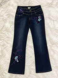 Y2K stylish bootcut jeans