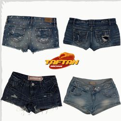 Y2K Denim Shorts