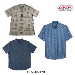 Short Sleeve Button Up Shirts (DSV-10-128)