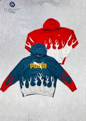 Upcycled Champion & Mix Branded Hoodie - EVR0595