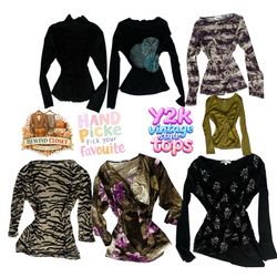 Women's Printed and Patterned Tops and Blouses