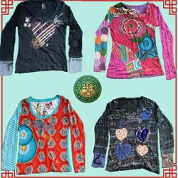 Vibrant Y2K Ladies Blouse Collection | Colorful De..