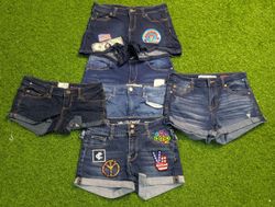 7523 - Denim Mini Shorts