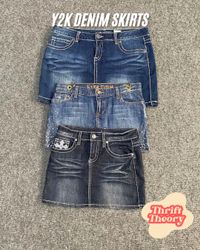 Y2K Denim Skirts - (28/07)