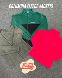 🔴 Columbia Fleece Jackets - (19/10)
