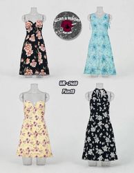 Y2K floral dresses WR-2469