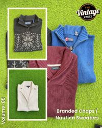 Branded Mix Sweaters Of Chaps & Nautica , Volume :..