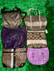 Coach hand bag