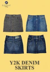 Y2K Denim Skirts - EV0024