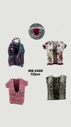 Y2K bubble tops WR-2459