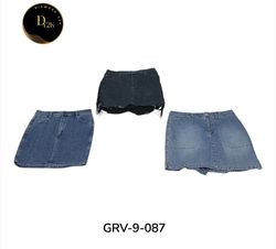 Vintage Y2K Denim Midi Skirt – Women’s Retro Aesth..