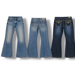 Flared jeans
