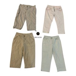 Women’s Cargo Capri – Premium Utility Fit Y2K Vint..