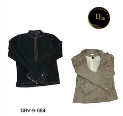Vintage Y2K Cotton Jacket – Classic Casual Outerwe..