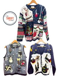 Maglioni e Pullover di Natale Vintage LX581