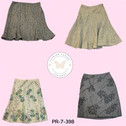 Women’s Wool A-Line Skirt – Classic Feminine Vinta..
