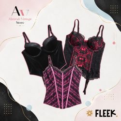 Vintage Corset Tops 🤍￼
