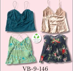 Y2K Vintage Cami Tops Wholesale Bundle Assorted St..