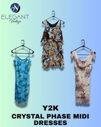Y2K Crystal Phase Mix Dresses - EV1251