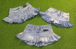 8071 - Miss me, True Religion Upcycled Mini Denim ..