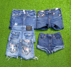 8000 - Upcycled Denim Shorts