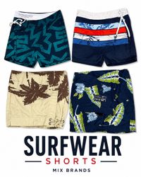 Surfwear shorts Mix Brands